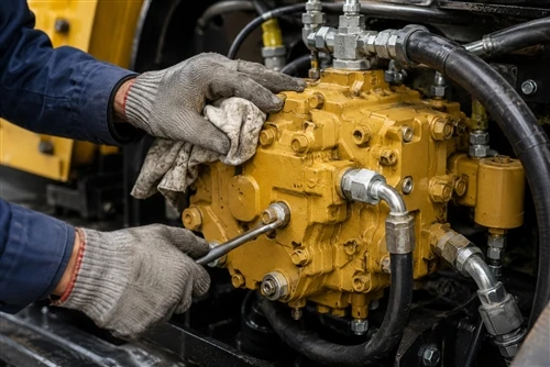 Comment entretenir la pompe principale hydraulique Caterpillar SB140